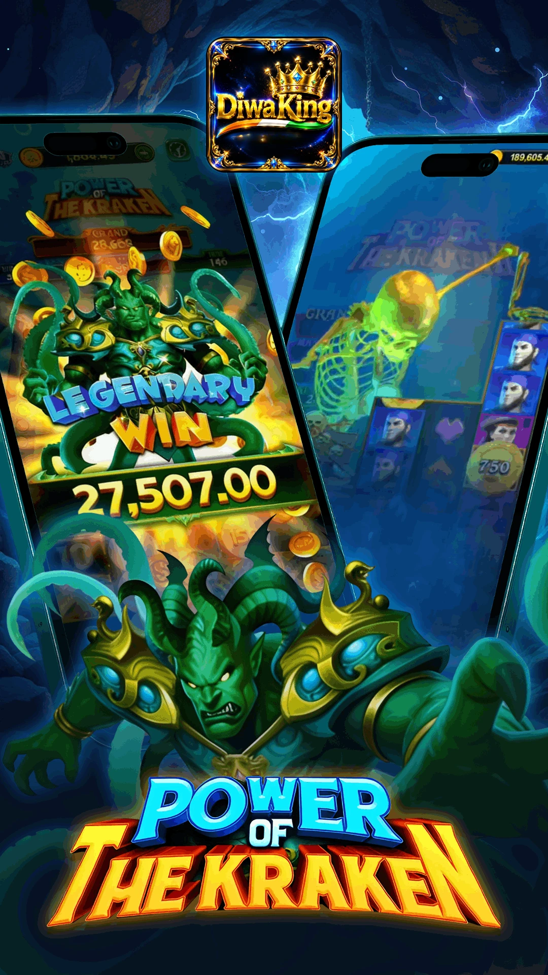 Diwa King deposit screen