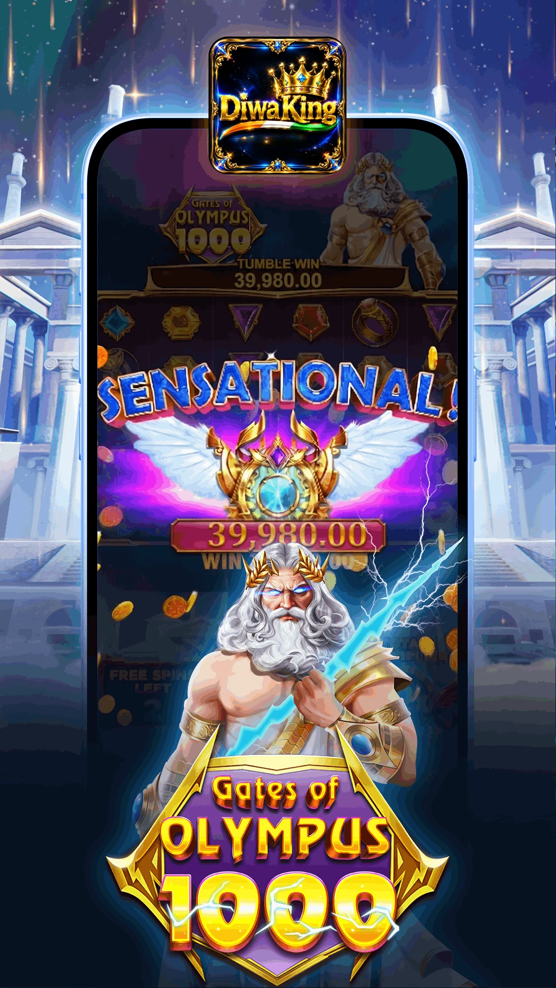 Diwa King card room